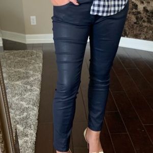 Zara | Jeans | Zara Wax Coated Denim 
